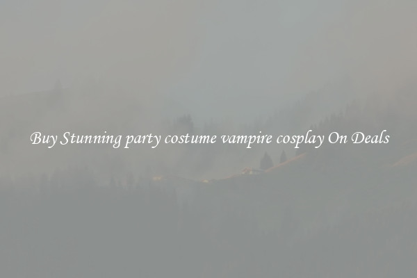 Buy Stunning party costume vampire cosplay On Deals