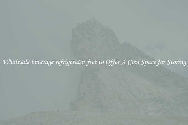 Wholesale beverage refrigerator free to Offer A Cool Space for Storing